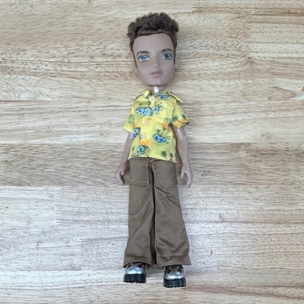 2002 Bratz Boyz Dylan 1st First Edition Doll Original Hawaiian Shirt MGA Vintage